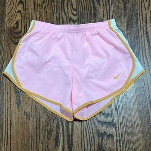 Nike Dri-Fit shorts. YM. Pink.